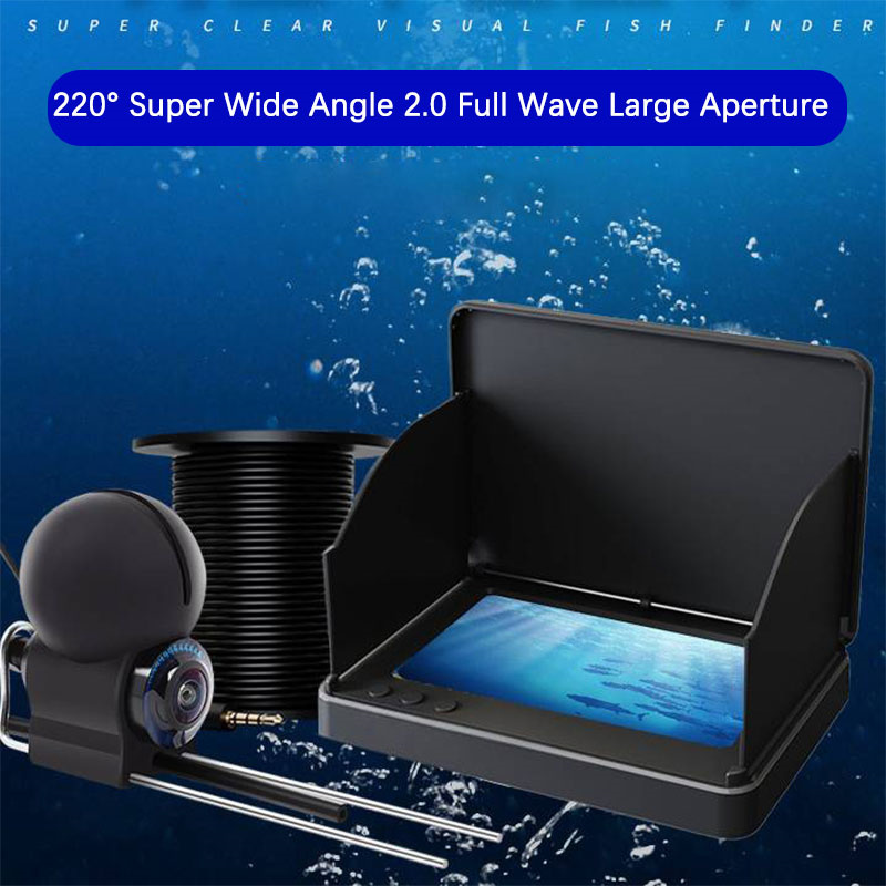 Fishing Depth Finder - Nieuwe draagbare visdieptezoeker Water Handheld 1080P