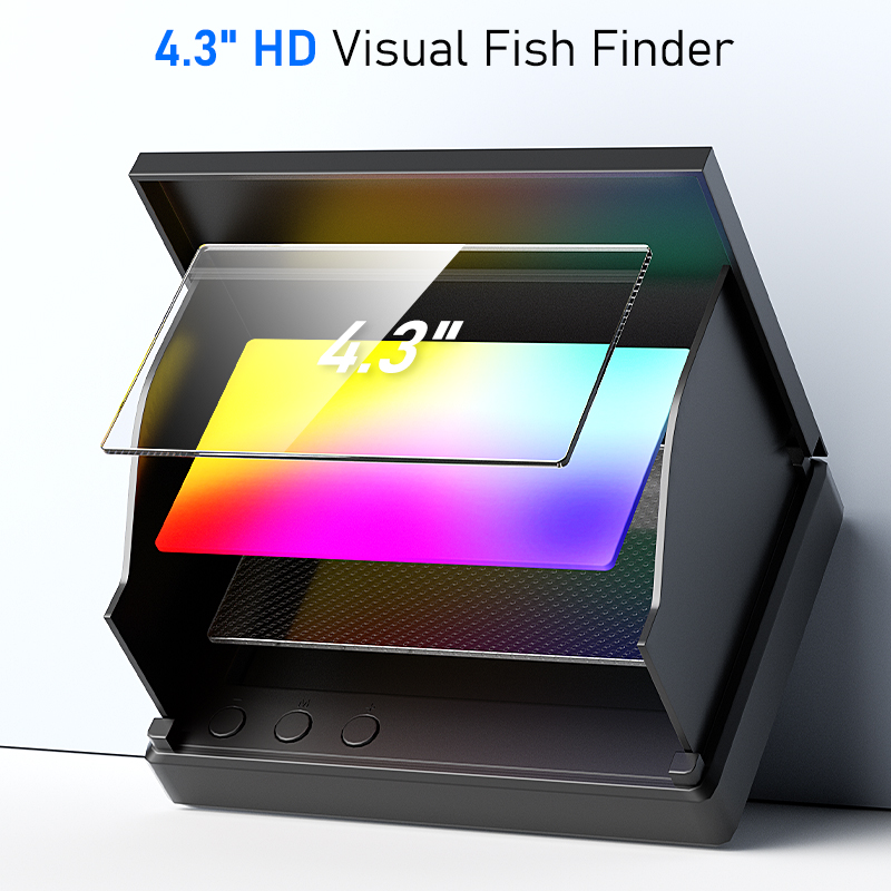 4,3'' LCD draagbare viszoeker, - Fishing Depth Finder recensie en prijs