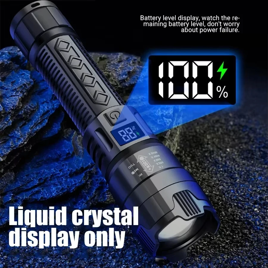 Tactische LED-zaklamp 2000LM U - Fishing Light recensie en prijs