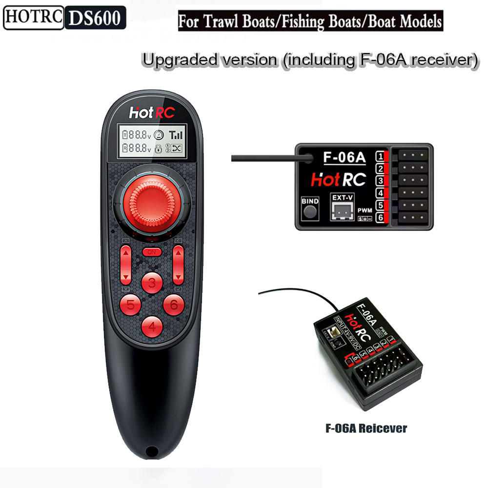 HOTRC DS600 Draadloze Afstands - Fish Finder Battery recensie en prijs