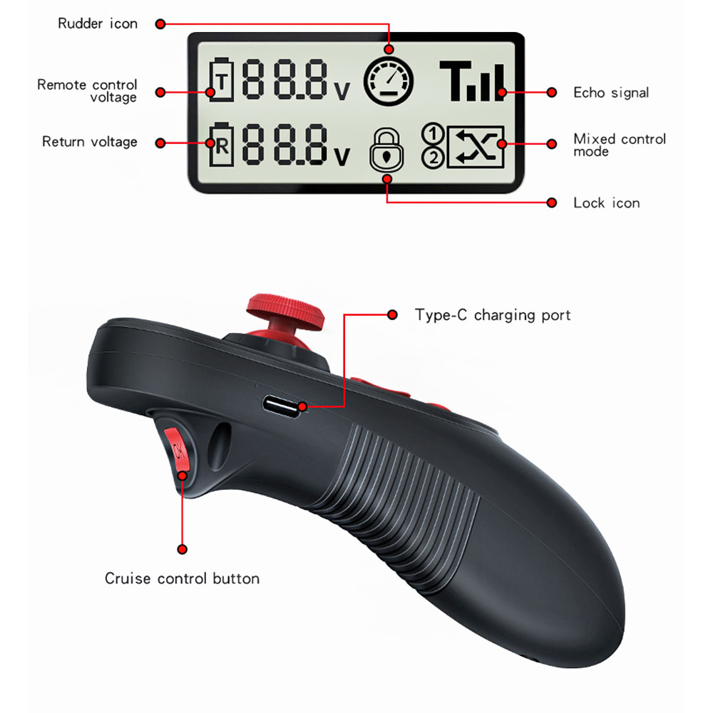 HOTRC DS600 Draadloze Afstands - Fish Finder Battery recensie en prijs