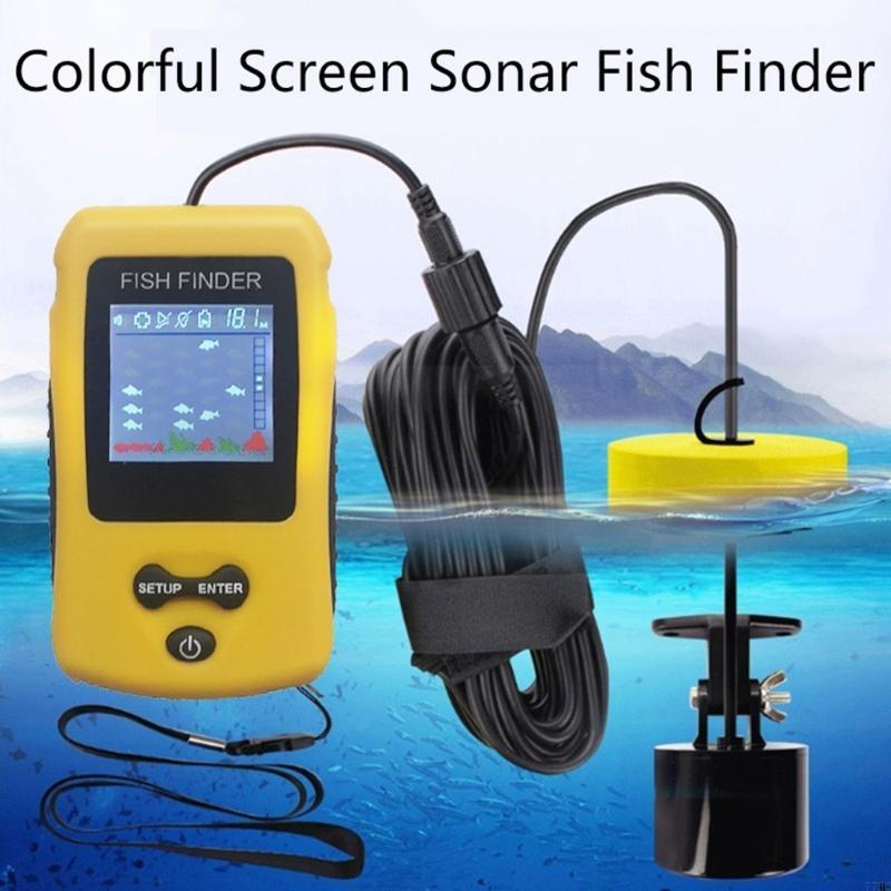 77HC draagbare sonar viszoeker - Fishing Depth Finder recensie en prijs