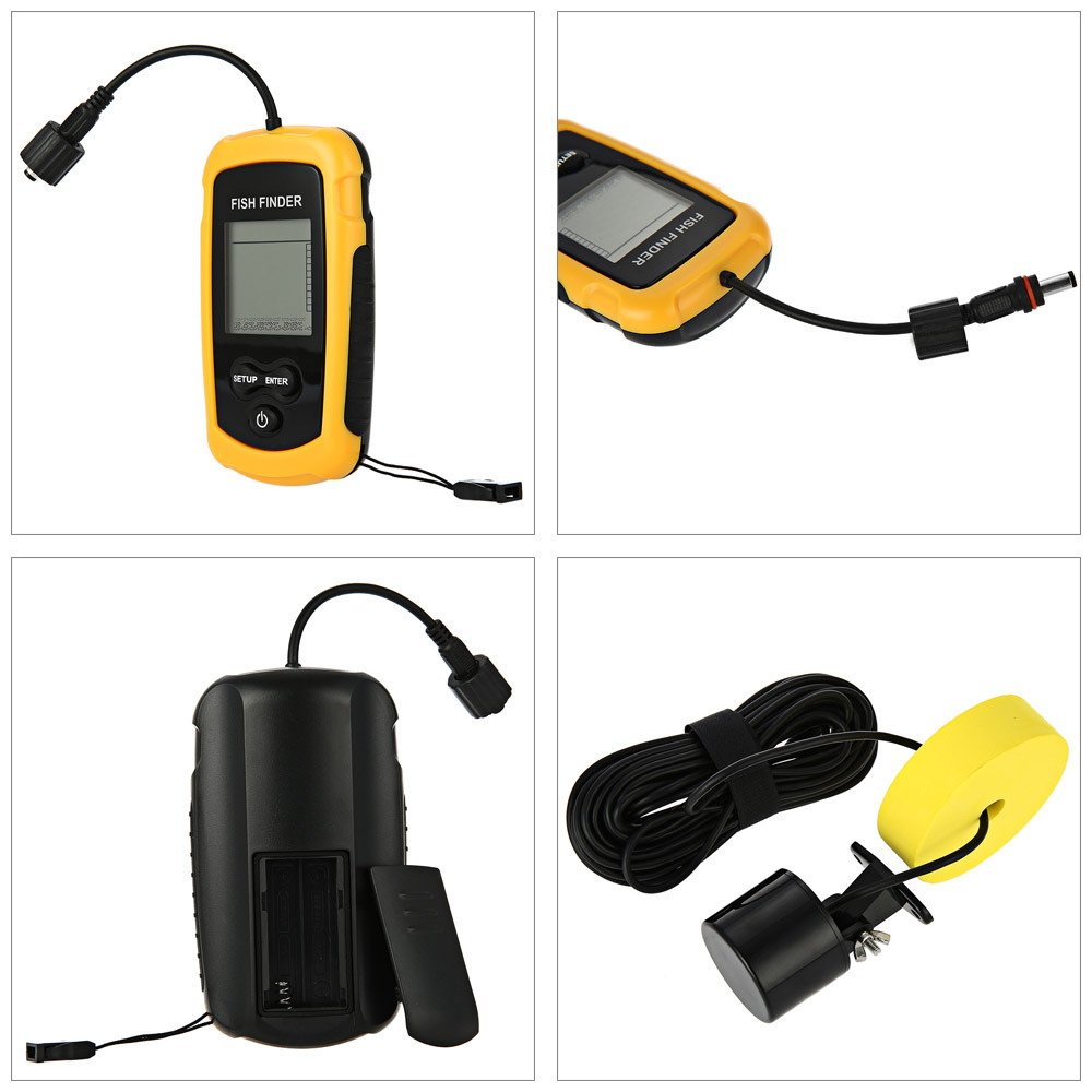 Alarm 100M Draagbare Sonar Vis - Fishing Depth Finder recensie en prijs