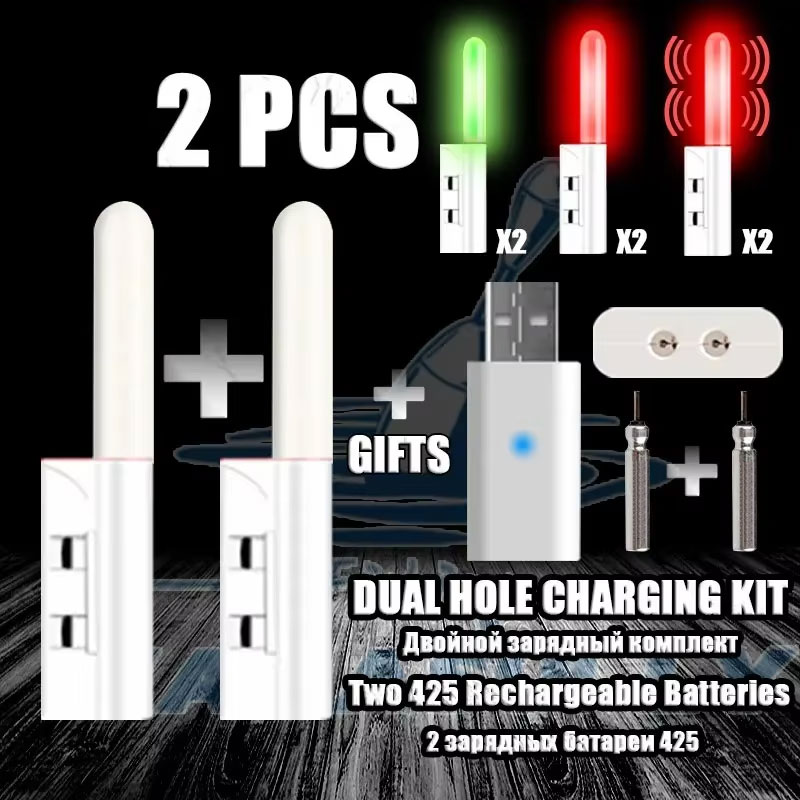 2 stuks LED-nachtlampje Elektr - Fish Finder Battery recensie en prijs