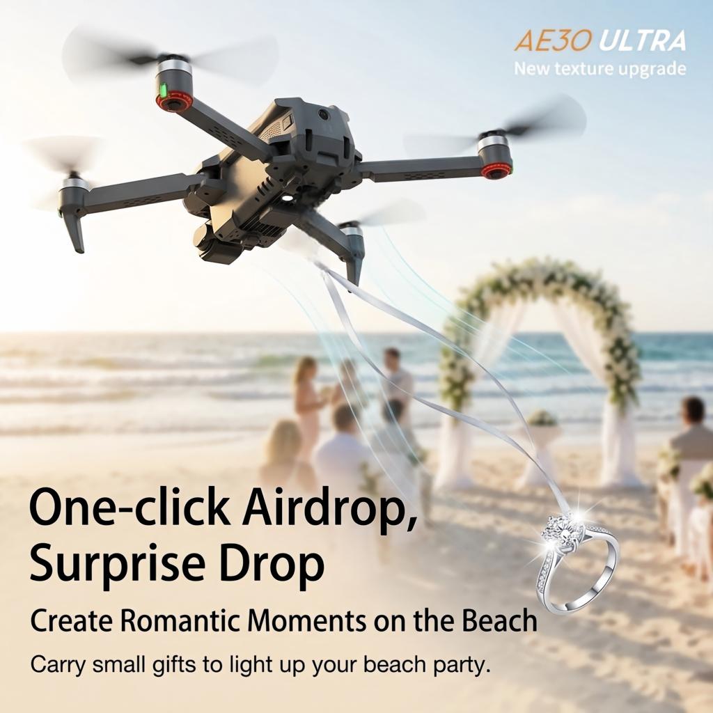 NIEUWE AE30 Ultra GPS Drone 4K - Fishing Gps recensie en prijs